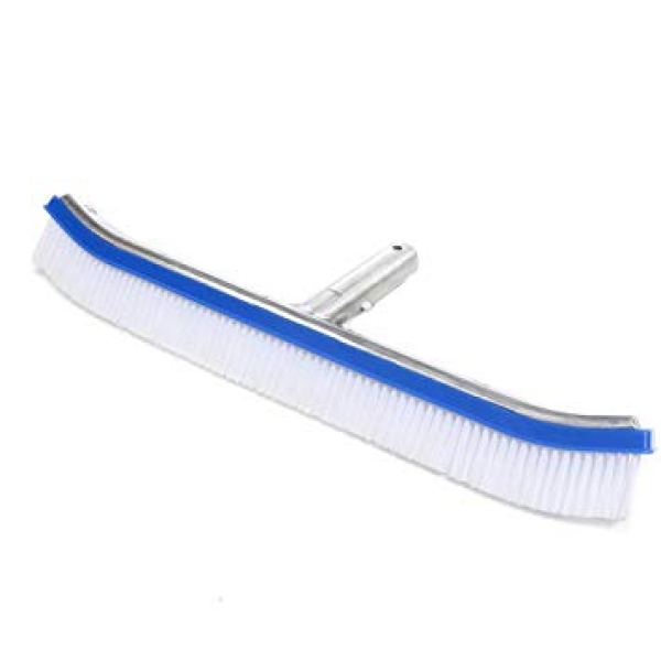 Bürste gebogen 45 cm, mit Alu-Handgriff